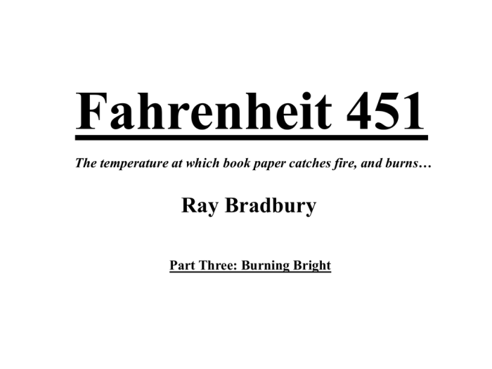 Fahrenheit 451 student workbook answers