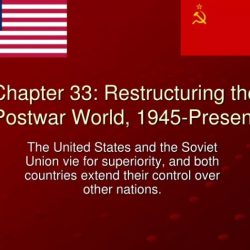 Chapter 33 restructuring the postwar world