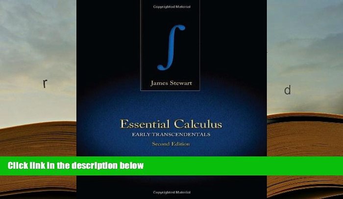 Essential calculus early transcendentals by james stewart